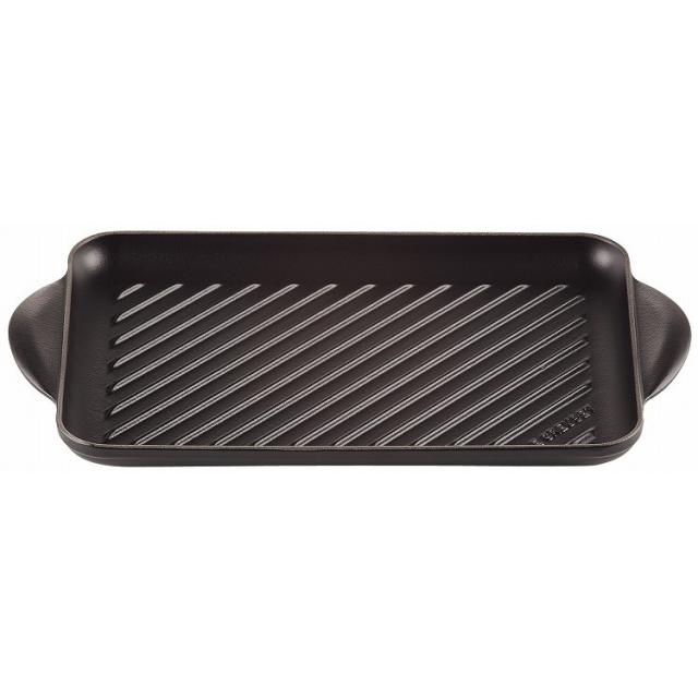ル・クルーゼ グリル・レクタンギュラー 32cm マットブラック 20202320000460 ブランドキッチンコレクション 鋳物ホーロー(代引不可)【送料無料】