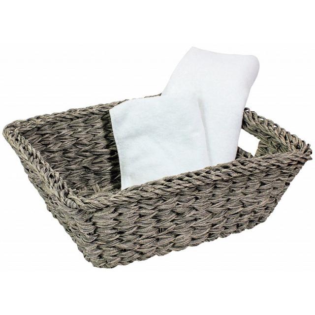 PE マルチバスケット 小 450×350×H150mm アッシュグレイ 91-441S 店舗備品・防災用品 マルチバスケット(代引不可)【送料無料】