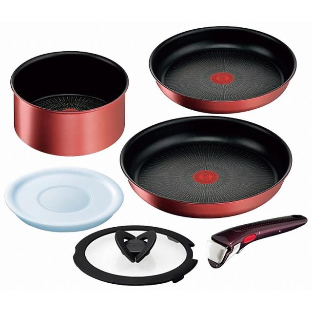 インジニオ・ネオ IH ルージュアンリミテッド セット6 鍋全般 セット(代引不可)【送料無料】の通販は 14,652円