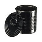 ソリア ミニカン ブラック 110ml(200入)PS34513 ビュッフェ・宴会 皿(代引不可)【送料無料】