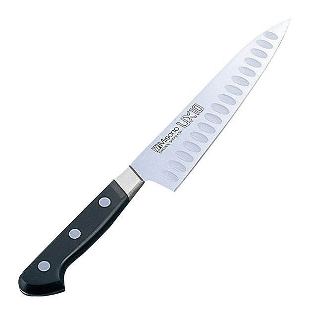 ミソノ UX10 スウェーデン鋼 牛刀サーモン No.761 18cm 庖丁 牛刀(代引不可)【送料無料】