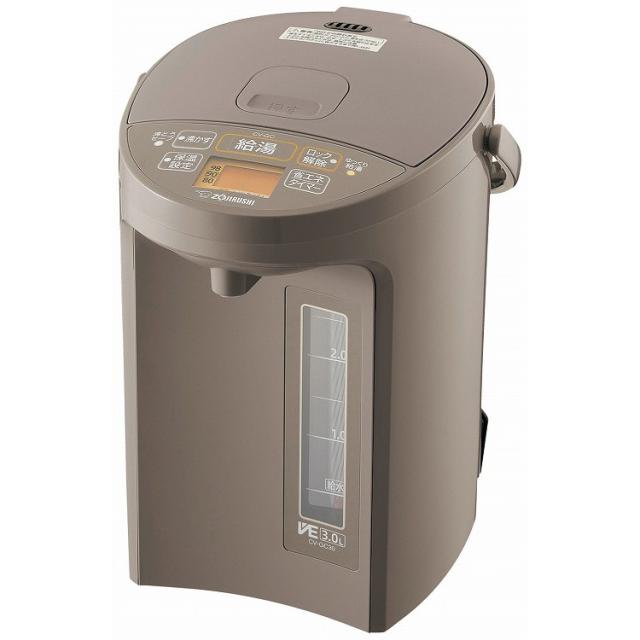 象印 VE電気まほうびん 優湯生 CV-GC30 カフェ・サービス用品 電動ポット(代引不可)【送料無料】の通販は