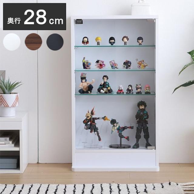 コレクションケース コレクションラック 幅46cm×奥行28cm ガラス