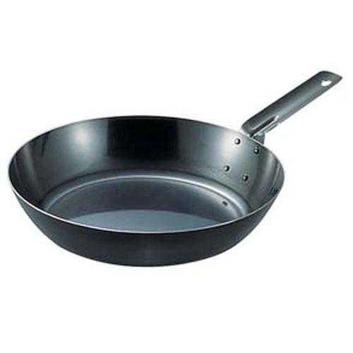 遠藤商事 SA鉄黒皮オーブン用厚板フライパン 34cm AHL94034【送料無料】