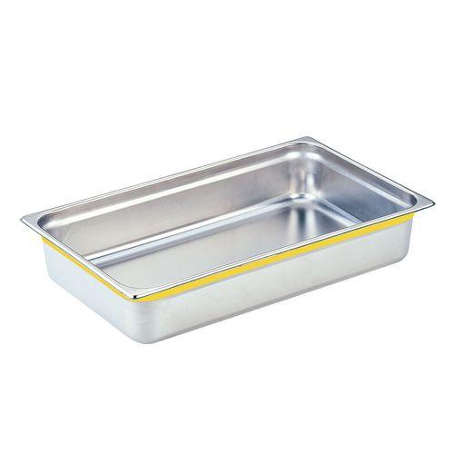 DO-EN(ドーエン) 18-8カラーラインGNパン 2/3 65mm イエロー AGS2515【送料無料】の通販は 5,451円