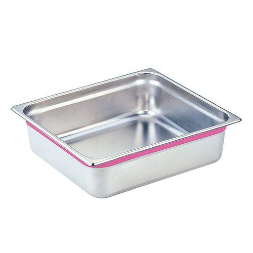 DO-EN(ドーエン) 18-8カラーラインGNパン 1/1 150mm ピンク AGS2509【送料無料】