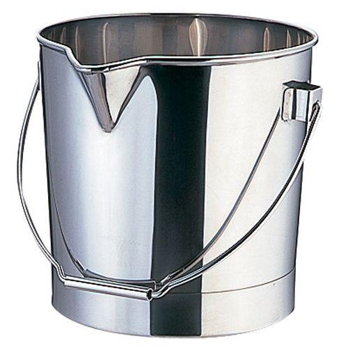 日東金属 18-8口付バケツ BA-20 20L ABK383【送料無料】の通販は 23,002円