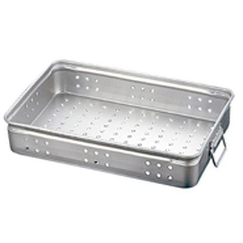 アカオアルミ アルミ穴明手付番重 小 110 ABV61311【送料無料】 10,289円