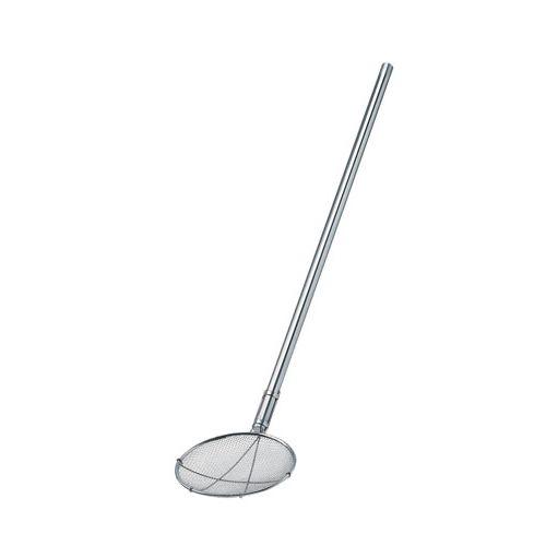 スリースノー TS パイプ柄給食用すくい網丸型 極荒目 24cm(2.5メッシュ) ASK5802【送料無料】
