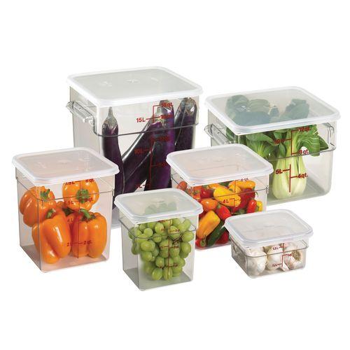 CAMBRO(キャンブロ) 角型フードコンテナークリアー 18SFSCW AHC03018【送料無料】