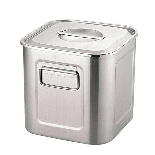 YUKIWA エコクリーンUK18-8深型角キッチンポット 36cm AEK1315【送料無料】