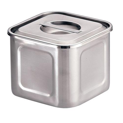 YUKIWA 18-8 深浅型 角キッチンポット 16.5cm AKK9707【送料無料】の通販は 5,581円