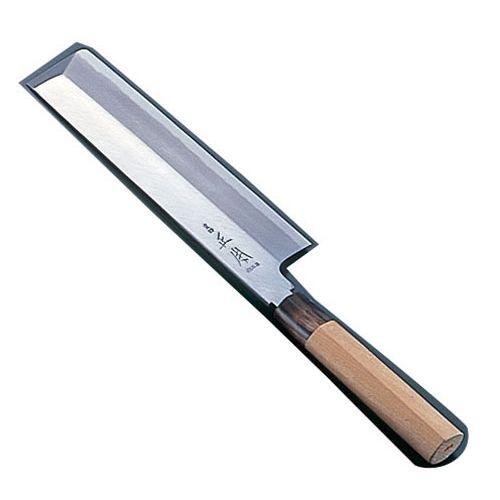 正本 本霞・玉白鋼 東型薄刃包丁 22.5cm AMS43022【送料無料】