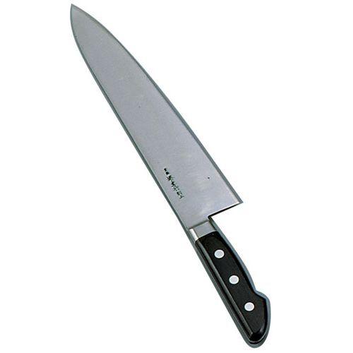 堺孝行 日本鋼(ツバ付)牛刀 33cm ANH02033【送料無料】の通販は 13,274円