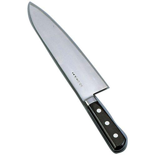 堺孝行 日本鋼(ツバ付)洋出刃 21cm ANH04021【送料無料】