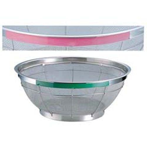 TKG NEWマンモス カラー 浅型ざる 40cm ピンク AZL4737【送料無料】の通販は 5,028円