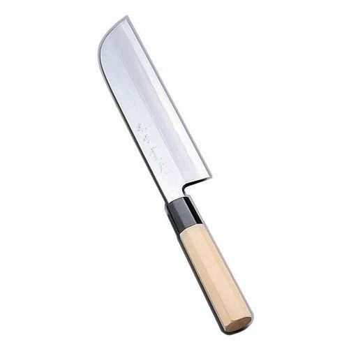 堺寛光 紋鍛 鎌薄刃包丁(片刃) 18cm AZT1802【送料無料】