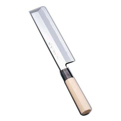 堺寛光 紋鍛 薄刃包丁(片刃) 18cm AZT1902【送料無料】