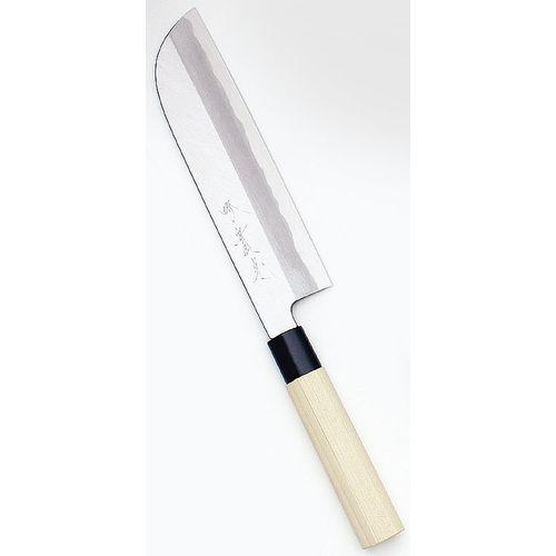 堺寛光 特製霞 出刃(片刃) 19.5cm 34385 AZT6108 堺實光 特製霞 出刃(