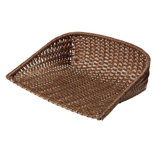 萬洋 樹脂箕 茶 大 91-050B WMN0602【送料無料】