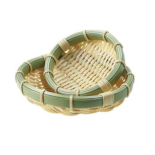 萬洋 樹脂 身竹丸ざる 深 45号 AZL7008【送料無料】