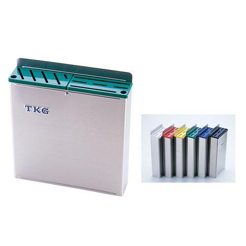 TKG 18-8プラ板付カラーナイフラック 大 ABタイプ 黒 AHU676【送料無料】