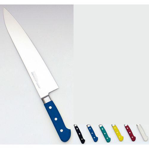 宗次 135出刃包丁② 本水牛柄12000 正本薄刃包丁刃渡り22.5cm