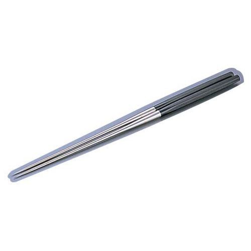 金口製作所 本焼ステンレス黒合板 六角柄盛箸 2124 240mm BML1607【送料無料】の通販は