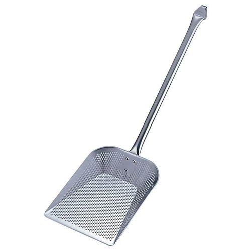 YUKIWA UK18-8パンチングフライヤー用角カス揚 (パイプハンドル) L AKS261【送料無料】