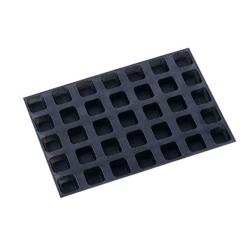 DEMARLE(ドゥマール) シルフォーム 35取 S1133バンズ・カレ 正方形 WDM1001【送料無料】の通販は