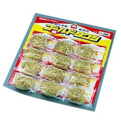 遠藤商事 SA真鍮ゴールドタワシ(12個台紙付) 60ｇ JTW05060【送料無料】
