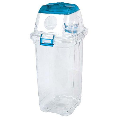 （まとめ）ジョインテックス 持ち手付きゴミ箱角型13L ブルー N155J-B5 5個 〔×3セット〕〔代引不可〕 ジョインテックス 持ち手付きゴミ箱角型13L ブルー N155J-B 1個