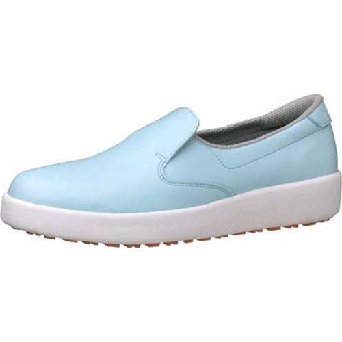 ミドリ安全 ハイグリップ作業靴H-700N 24cm ブルー SKT4323【送料無料】