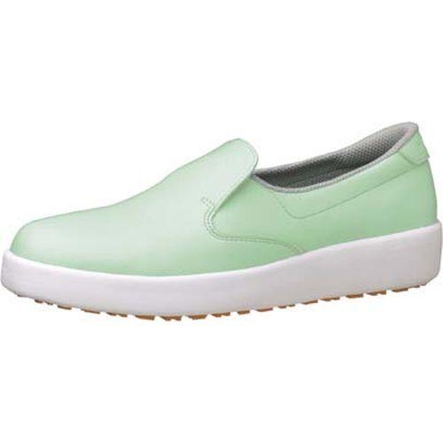 ミドリ安全 ハイグリップ作業靴H-700N 23.5cm グリーン SKT4319【送料無料】