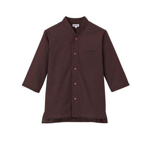 男女兼用ショップコート JT-1256M (エンジ)【SKC3103】 サンペックスイスト 男女兼用ショップコート JT-1256 M (エンジ