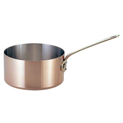 モービル カパーイノックス片手深型鍋 (蓋無)6520.18 18cm AKT774【送料無料】