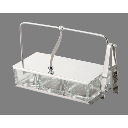 エムタカ ガラス薬味入れ No.553(3ヶ仕切) PYK08【送料無料】 6,067円