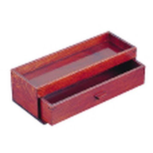 ヤマコー 木製 カスター&箸箱 ブラウン PHSA1【送料無料】の通販は 5,458円