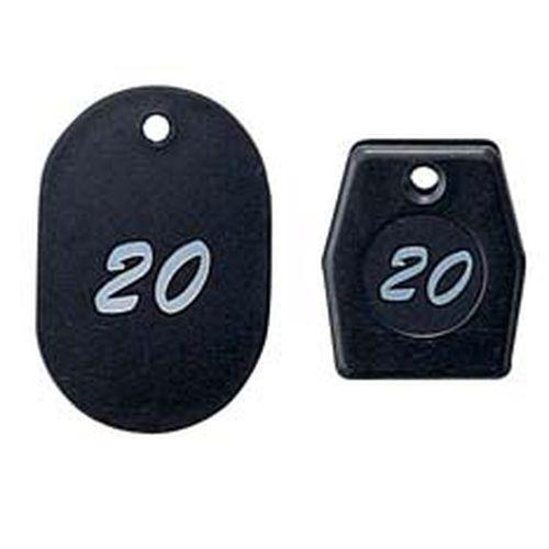 友屋 グラニット クロークチケット ブラック 11003(1〜50) PKLC401【送料無料】