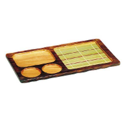 ヤマコー 焼杉 天ざる QTV09【送料無料】の通販は 5,263円