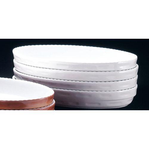 ロイヤル ロイヤル スタッ小判グラタン皿 ホワイト PB240-38 RLI9006【送料無料】