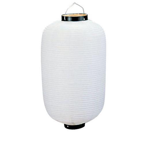 カドキ ビニール提灯長型 《15号》 白ベタ B86 YTY01151M【送料無料】 7,595円