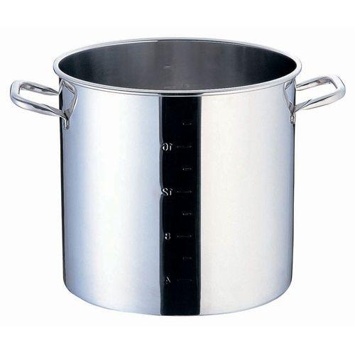 寸胴鍋 45cm (目盛付) 遠藤商事 業務用 モリブデン 日本製 AZV10045 ｜遠藤商事(Endo Shoji) TKG 寸胴鍋 45cm 錆びにくいモリブデン