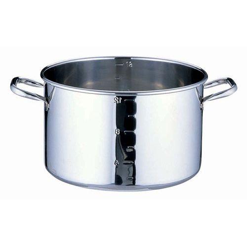 遠藤商事 SAパワー・デンジ半寸胴鍋 目盛付 蓋無 21cm AHV8921【送料無料】