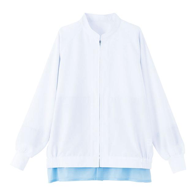 男女兼用長袖ジャンパー SZ411-W4L (ホワイト)株式会社サーヴォ4582439060535(代引不可)【送料無料】
