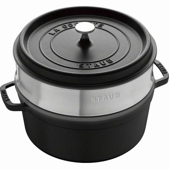 ストウブ ピコ・ココット スチーマーS 26cm40510-606BL(代引不可)【送料無料】