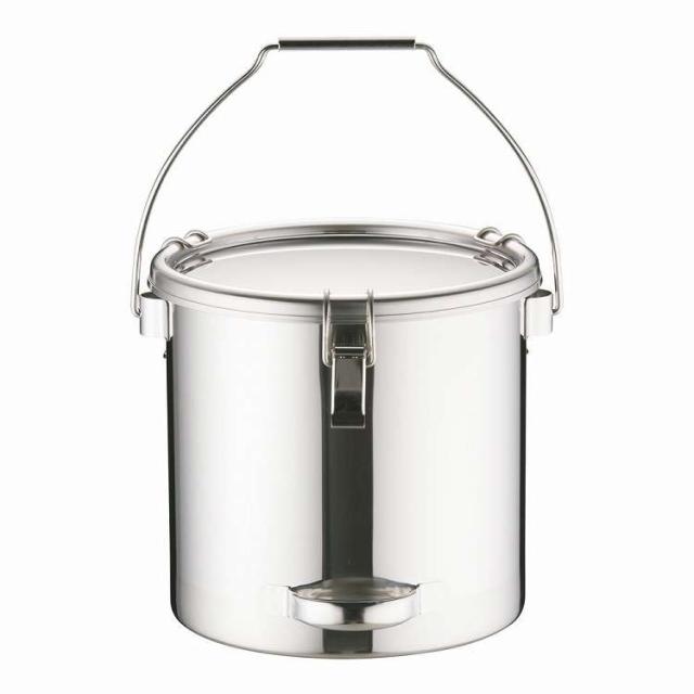 18-8下部パイプ柄取手付密閉容器 吊付 CTBD-27(代引不可)【送料無料】