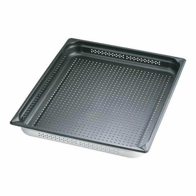 KINGO ノンスティック穴明ホテルパン 21065PFS 2/1×65(代引不可)【送料無料】