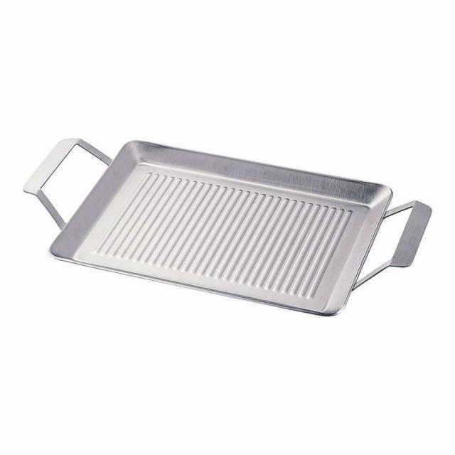 ドンナム 三層鋼焼肉プレート 角型(代引不可)【送料無料】