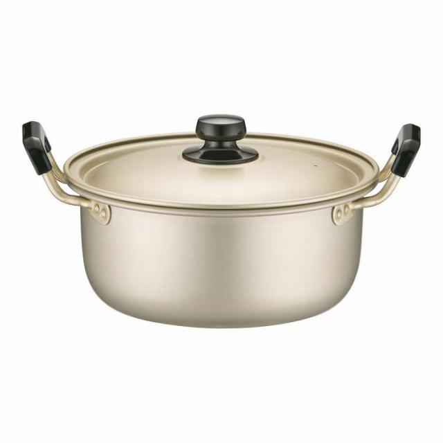 アカオ しゅう酸 実用鍋(硬質) 22cm(代引不可)【送料無料】